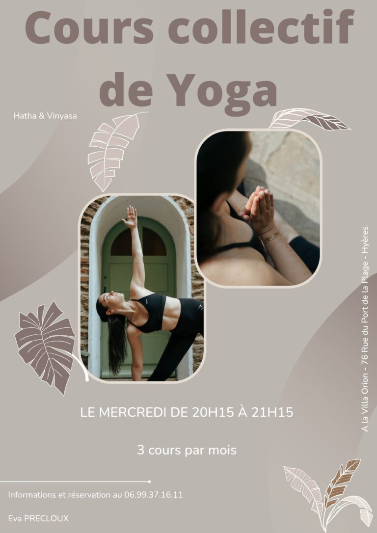 cours de yoga